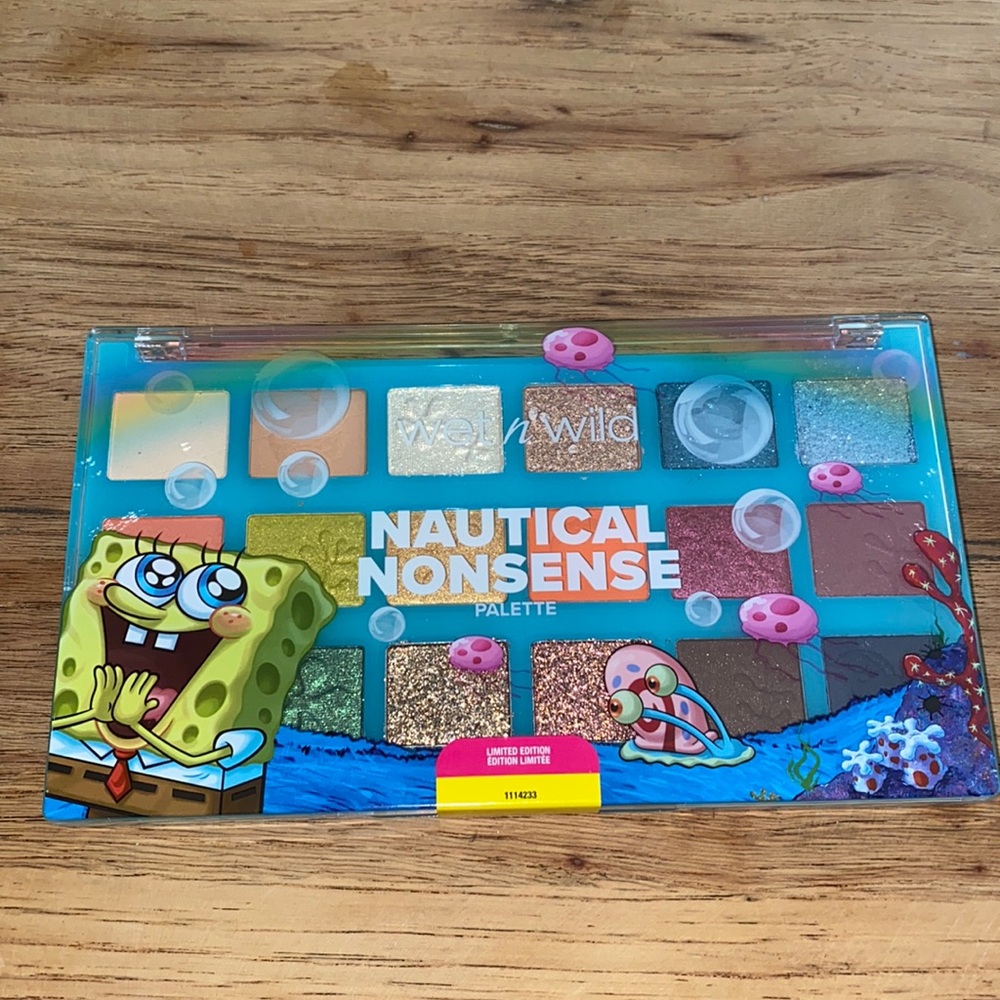spongebob eyeshadow wet n wild